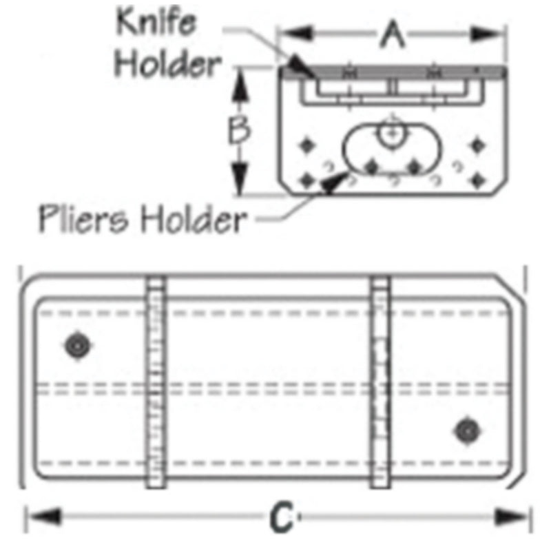 Knife & Pliers Holder