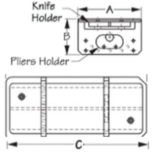 Knife & Pliers Holder