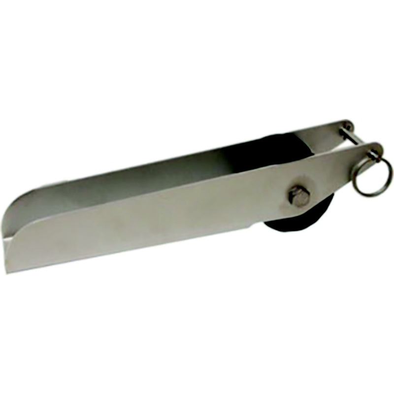 SeaDog 328053 Unpolished Long Bow Roller | 1" Max Rope Diameter | 3/8" Bolt Fastener
