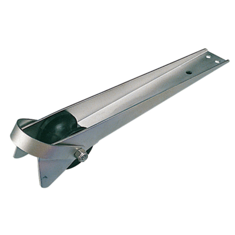 SeaDog 328054 Unpolished Seahook Style Bow Roller | 1" Max Rope Diameter | 3/8" Bolt Fastener