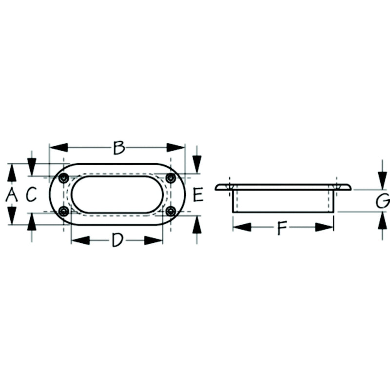 Sea-Dog 328160 Hawse Pipe