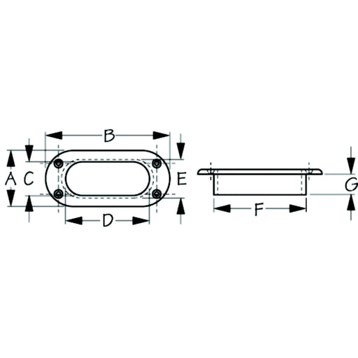 Sea-Dog 328160 Hawse Pipe
