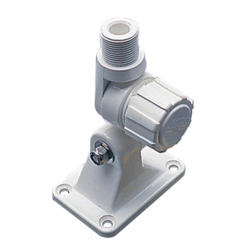 SeaDog 329100 White Adjustable Antenna Base | 1/4" Fastener