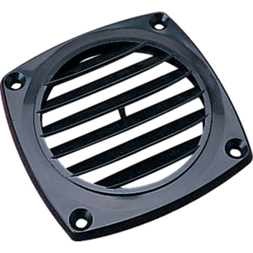 Sea-Dog 3373161 Flush Hose Vent, A: 2-13/16" , B:2-3/4", C:3-11/16", D:5/16", Hose/ Hole Size: Up to 3", Black