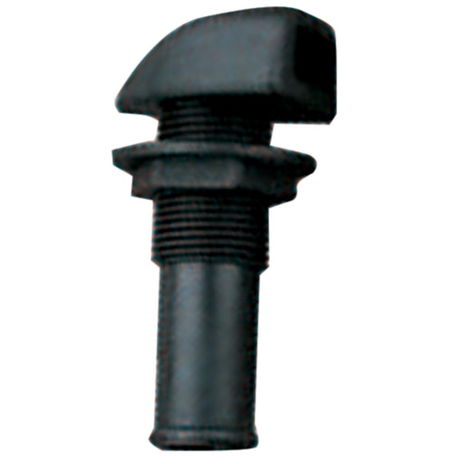 Straight Gas Tank Vent, Black Nylon