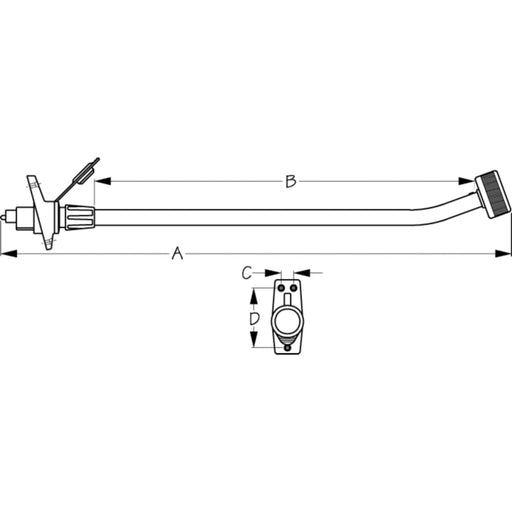 Sea-Dog 400015 LED Removable All Around Light, 18"