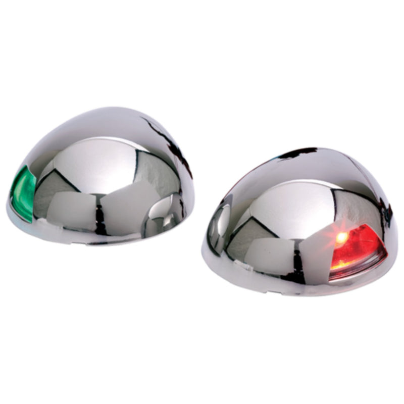SeaDog 400069 Stainless LED Top Mount Side Navigation Light | USCG 2 NM Approved | #8 Fastener