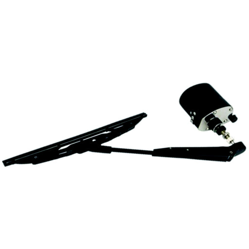 SeaDog Standard Wiper 12V Motor Kit | Black Finish | Includes Motor, 11" to 13" Arm & 11" Blade