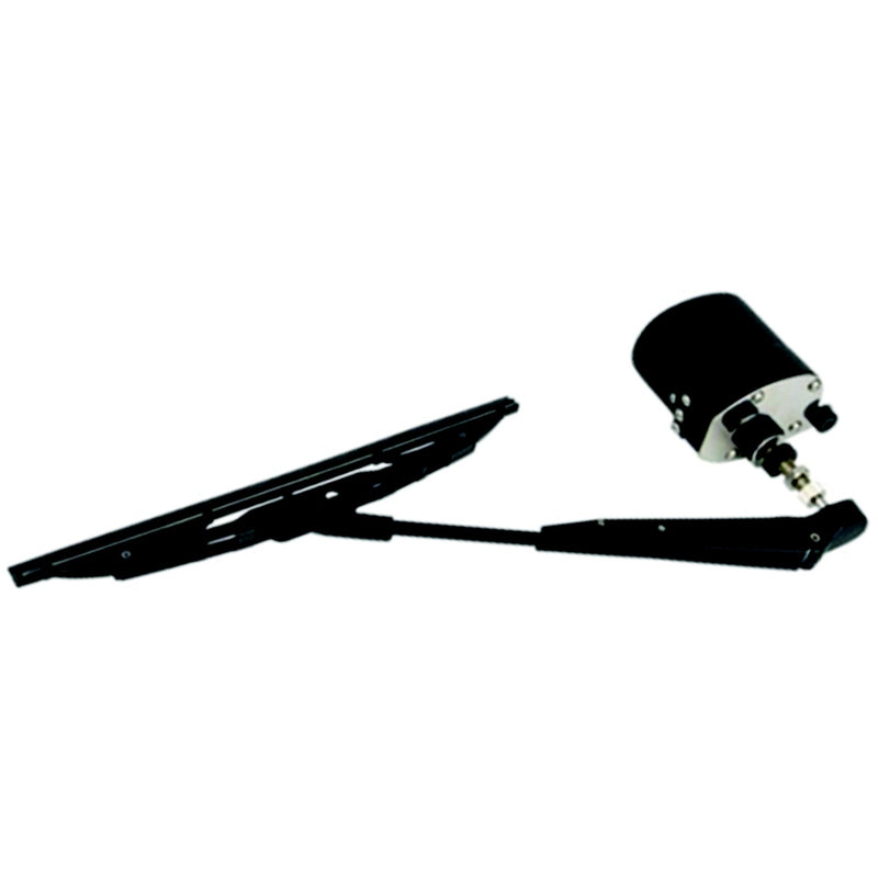 SeaDog Standard Wiper 12V Motor Kit | Black Motor Finish | Includes Motor, 11" to 13" Arm & 11" Blade