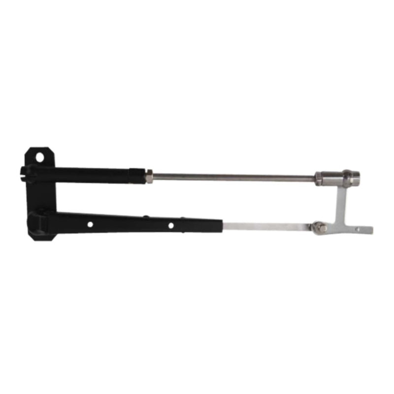 SeaDog Adjustable Pantographic Wiper Arm | 304 Stainless Steel | Black Finish