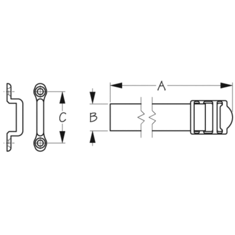 Heavy Battery Box Strap