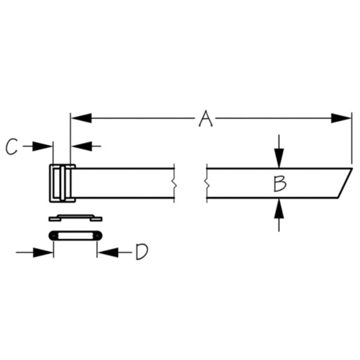 Battery Box Strap - 54"