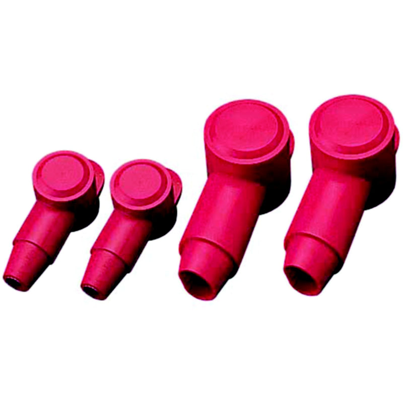 PVC Terminal Cap Red (8-2 ga.), Pair