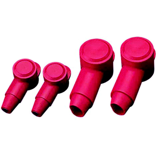 PVC Terminal Cap Red (8-2 ga.), Pair