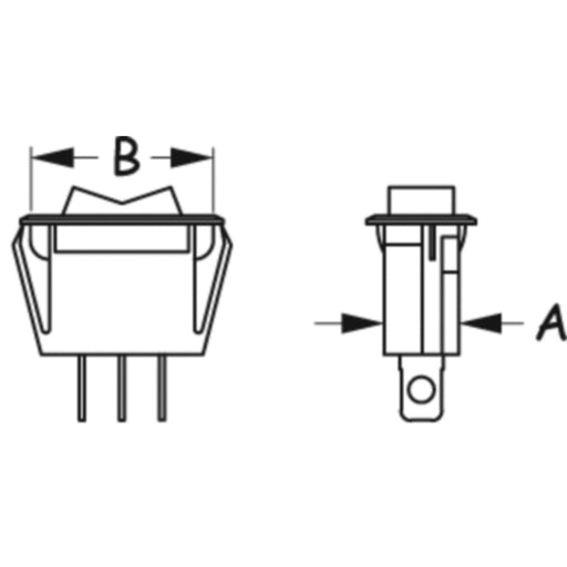 Rocker Switch - Illuminating