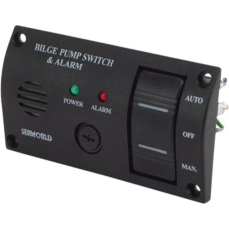 Seadog Bilge Water Alarm Panel W/Pump Switch