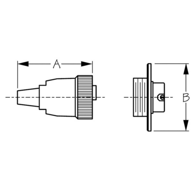 Polarized 4-Pin Electrical Connector