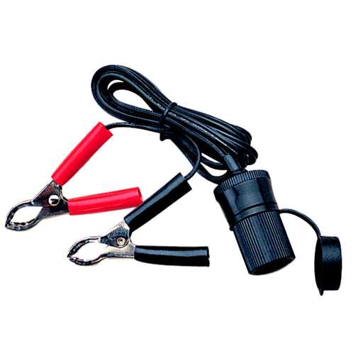 Power Socket w/Battery Clips
