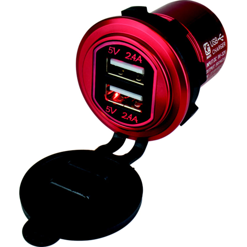Sea-Dog 4265041 Dual USB Power Socket