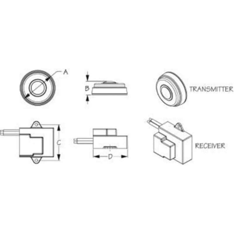 Seadog 4310503 Push Button Remote Wireless Horn Switch