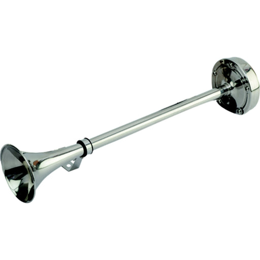 SeaDog 431510 Maxblast 5 Amp 118 DB 12V Single 16" Trumpet Horn | Stainless & Molded Motor Housing