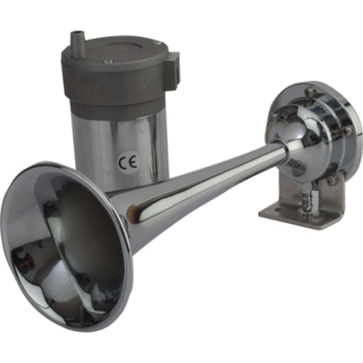 SeaDog Maxblast 20 Amp 124 DB 12V 11 PSI Mini Single 9-5/8" Trumpet Air Horn