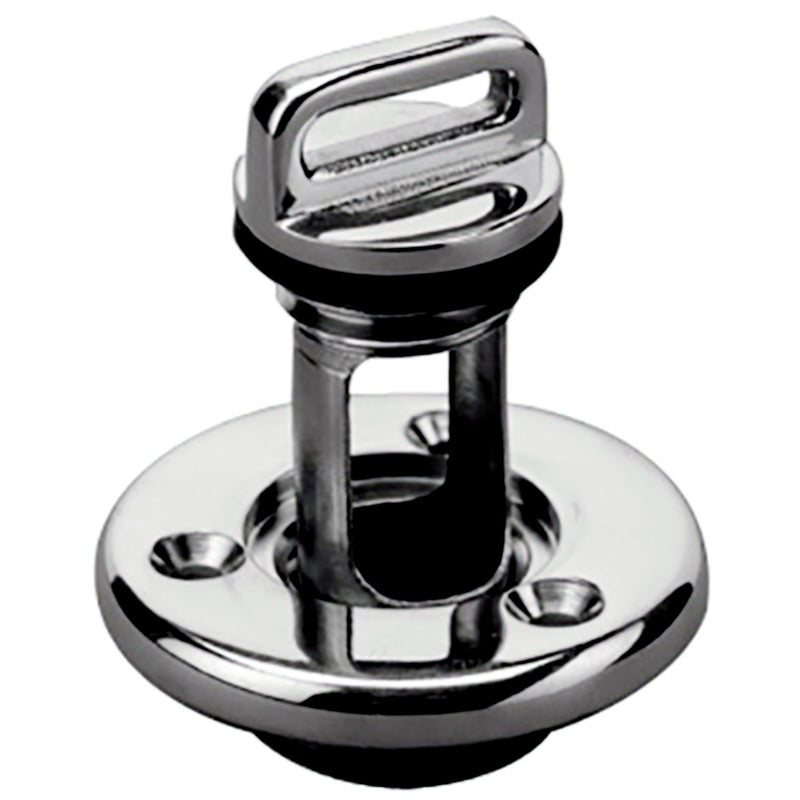 Sea-Dog 5200601 Captive Garboard Drain and Plug, A: 2", B: 1-1/8", C:1-2", D: 2-5/8" #8 FH