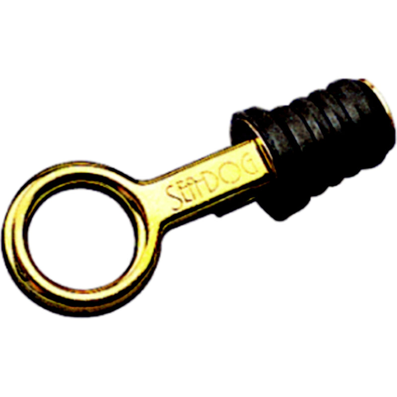 Brass Snap Handle Drain Plug, 1" w/o Chain