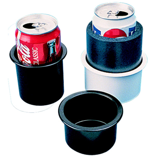 Flush Mt Drink Holder, Black