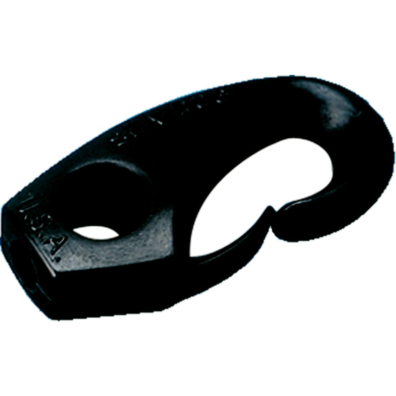 5/16" Nylon Shock Cord Clip, Black, Bulk