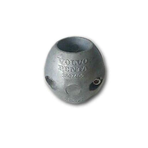 Genuine Volvo Penta 3807400 zinc steering tie bar anode for select DPH and DPR sterndrives. Helps protect steering hardware from galvanic corrosion in marine environments.