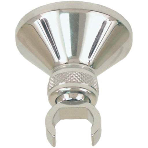 Scandvik 10650 Chrome Plated Brass Bulkhead Swivel Shower Handle Holder Fits All Showers With Elbow Shower Handles