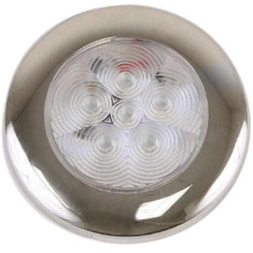 Scandvik 41320P Surface Mount Down Light, White