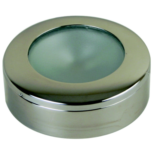 Scandvik 41378P LED 3" Surface Mount Ceiling Light, Warm White w/Blue Night Light