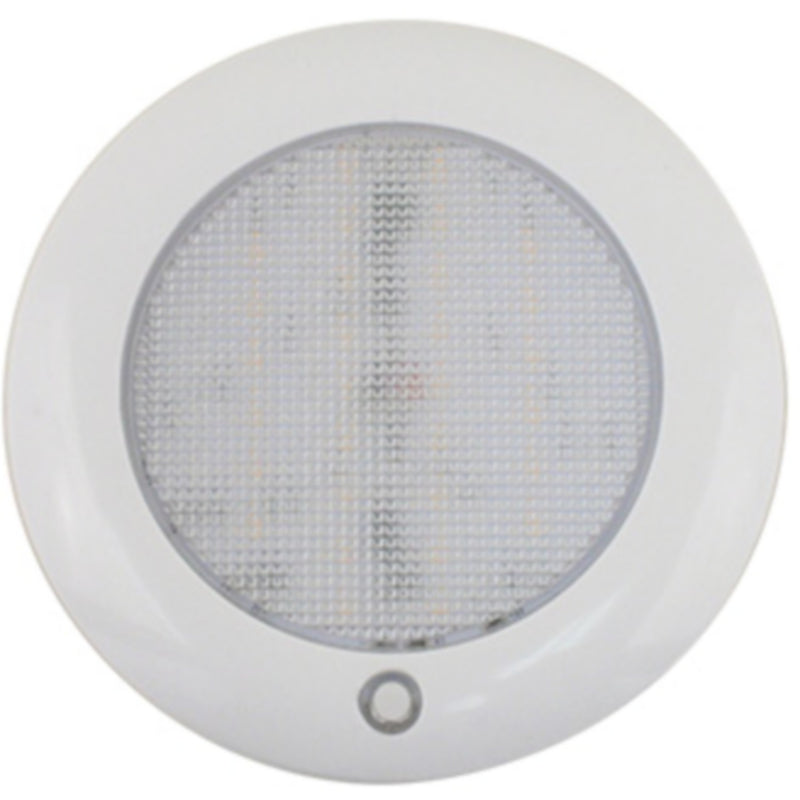 Scandvik 41462P LED Dual-Color Low Profile Dome Light, 5" White/Red