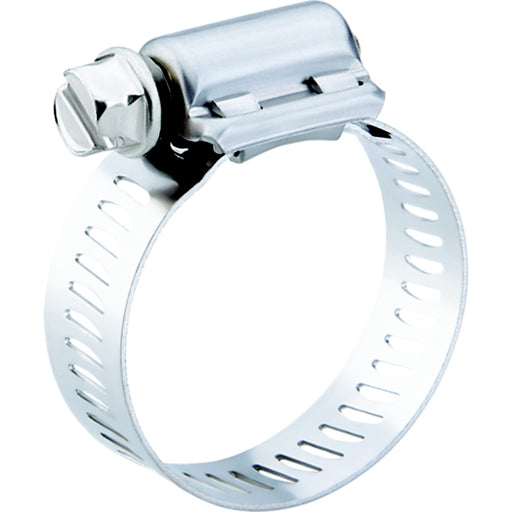 Scandvik 50031 Breeze Power-Seal® Perforated Hose Clamp, #8, 10/box