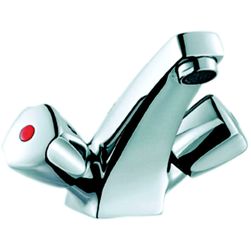 Scandvik 70001 Chrome Plated Brass Classic Basin Mixer Faucet