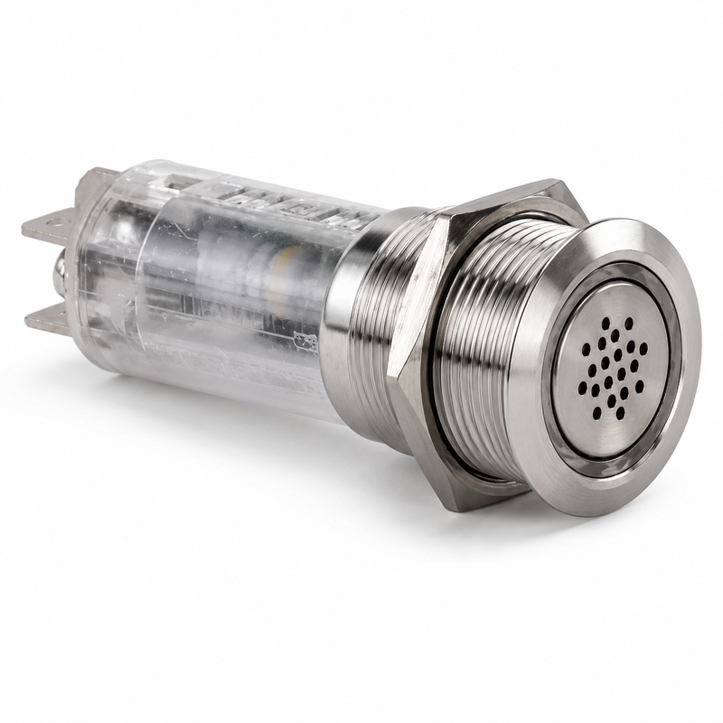 Sierra — Audible Buzzer with Flashing LED Warning Indicator — 11-EA01040