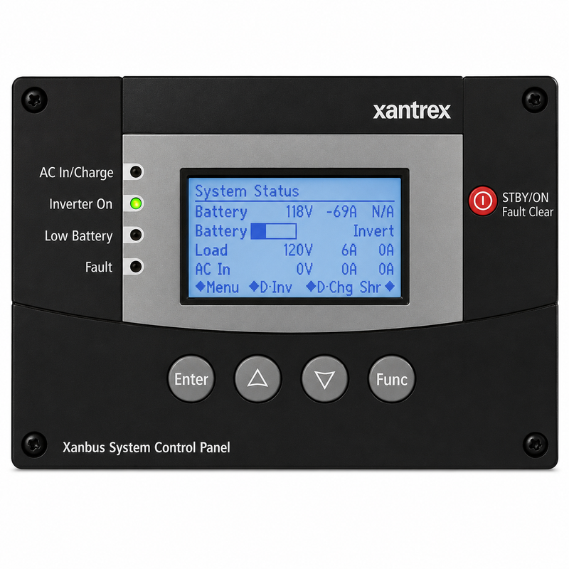 Xantrex Freedom SW Xanbus System Control Panel – 809-0921