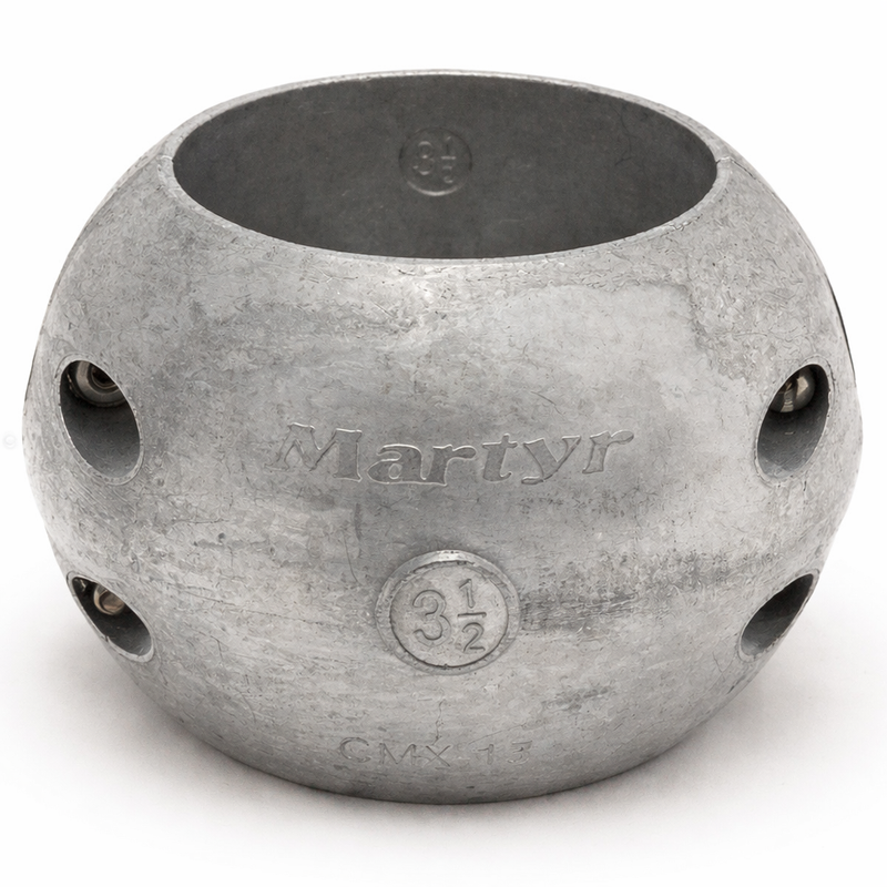 Martyr Zinc Streamlined Shaft Anode 3-1/2in 89mm CMT-X15
