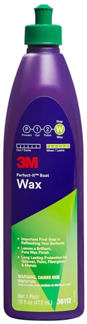 3M 36112 Perfect-It boat wax, one pint 473 mL