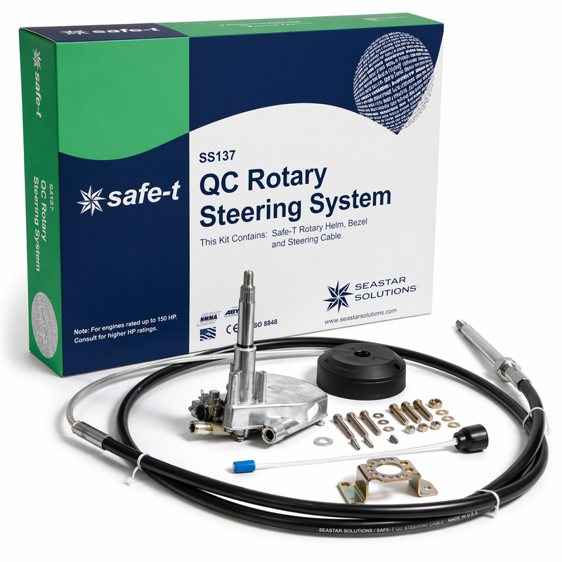 Dometic SeaStar Safe-T QC Steering Kit 8' STR-SS13708