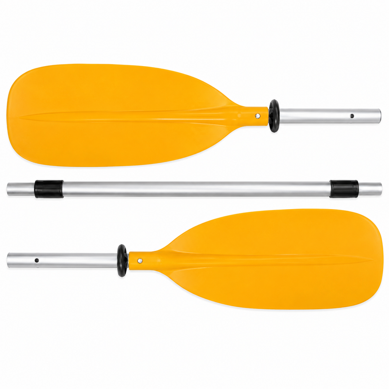 Seachoice 8 Ft. 3-Piece Straight-Blade Kayak Paddle, 19-3/8 In. X 7-3/4 In. Blades, 1-1/8 In. Dia. Anodized Aluminum Shaft