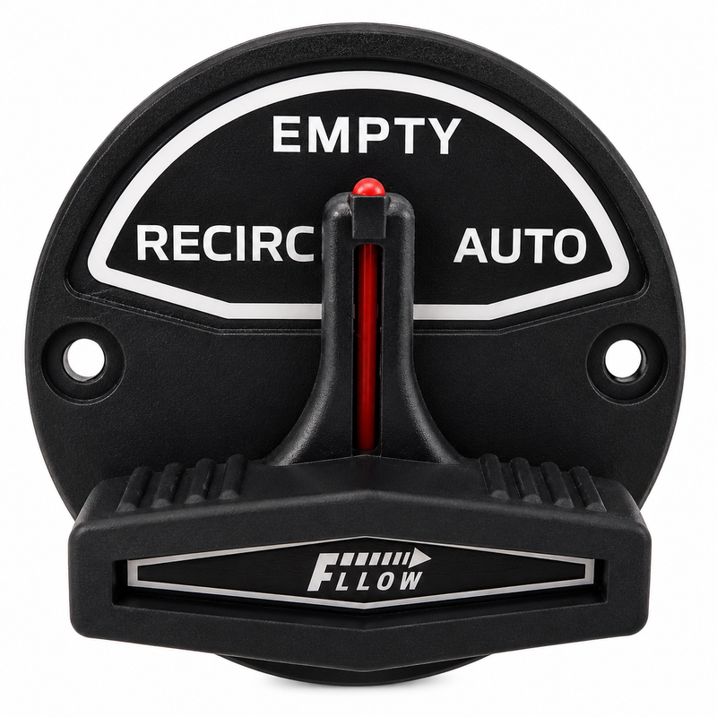 Flow-Rite System 3 Livewell Actuator for V3 Series – Recirc, Empty & Auto Control