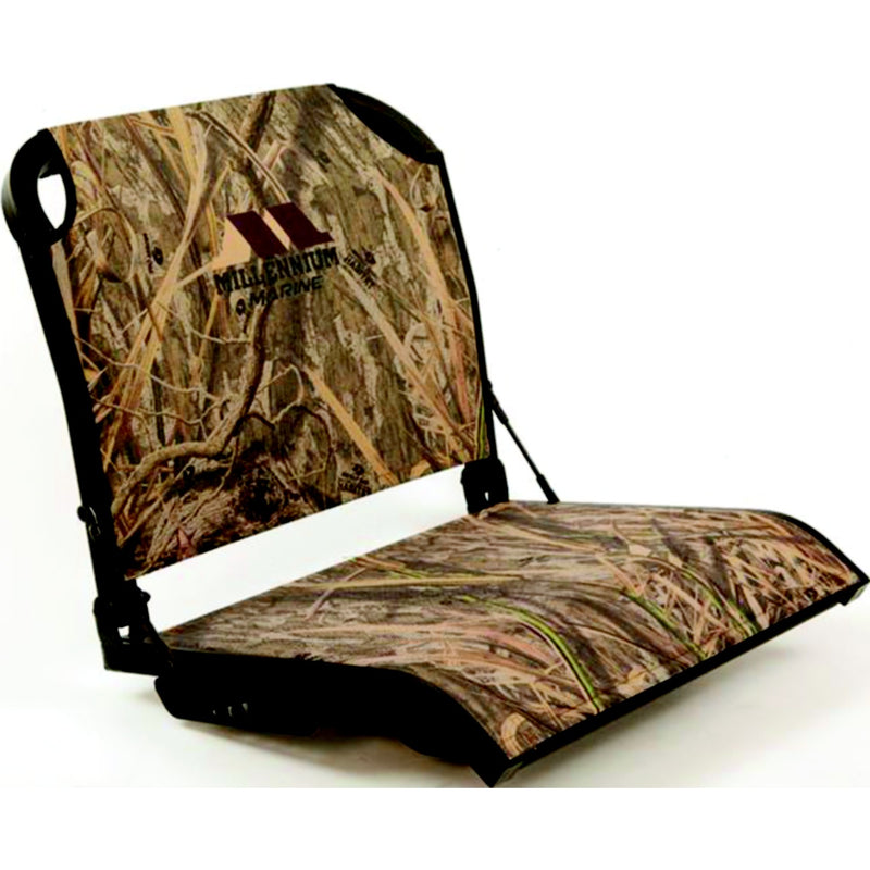 Millennium Outdoors B100SGH B100 Boat Seat, Shadow Grass Habitat