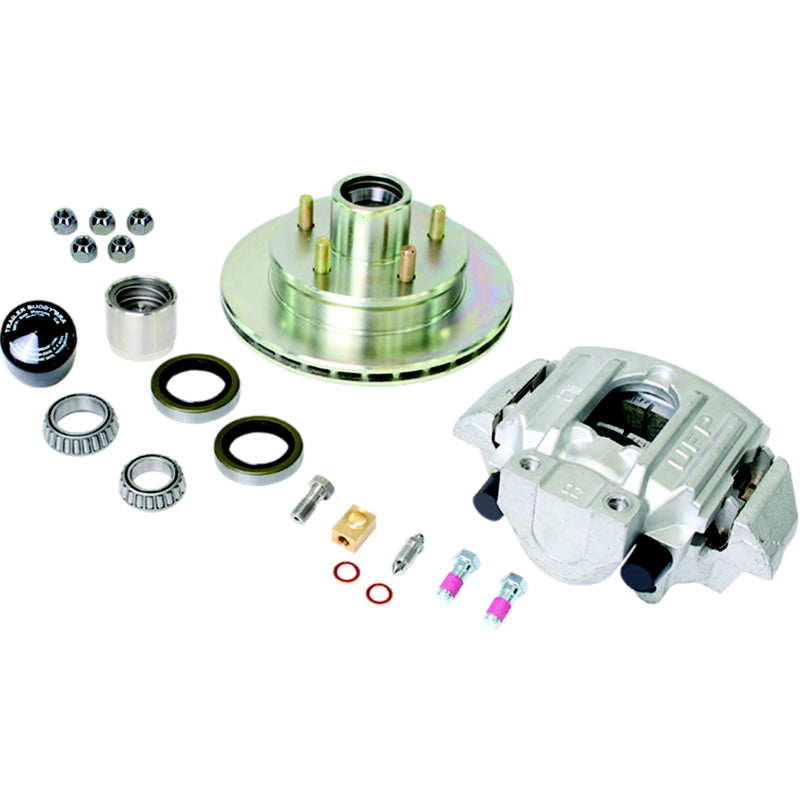UFP Zinc+ Hub, Zinc+ Ventilated Rotor And Aluminum Caliper Kit