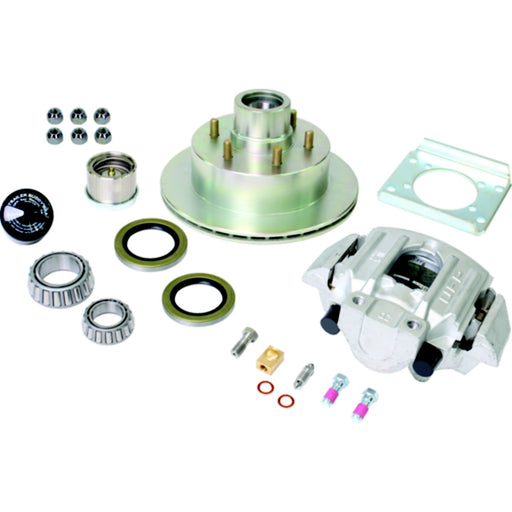 UFP Zinc+ Hub, Zinc+ Ventilated Rotor And Aluminum Caliper Kit