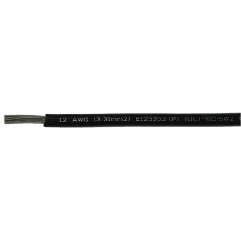 Cobra Wire A1016T07250FT Primary Tinned Copper Wire, 16 AWG, 250', Black