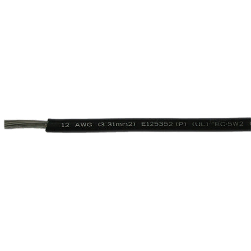 Cobra Wire A2010T07250FT Primary Tinned Copper Wire, 10 AWG, 250', Black