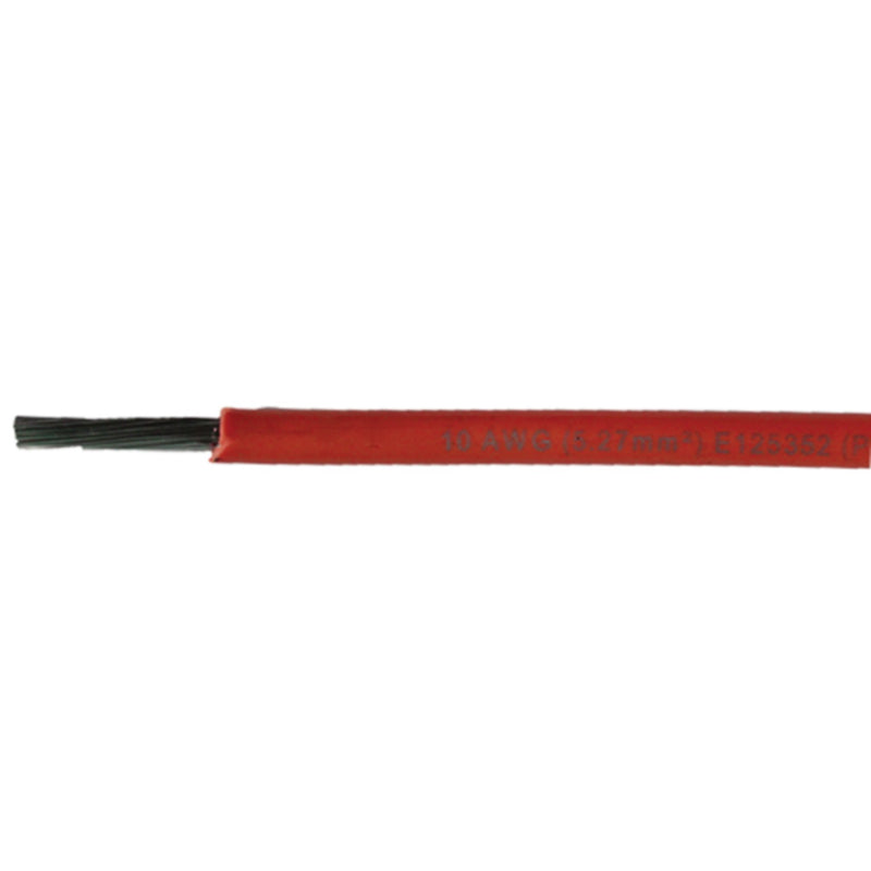 Cobra Wire A2010T01100FT Primary Tinned Copper Wire, 10 AWG, 100', Red